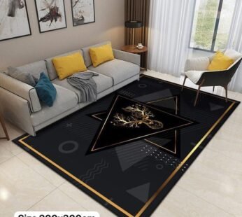 Decorated Center Rug