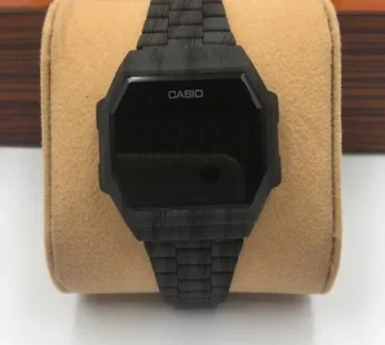 Casio LED Watch Wooden Color